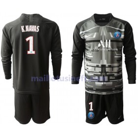 Maillot de Foot Paris Saint-Germain K NAVAS 1 IV Gardien 2019-20 Manches Longues - Enfant